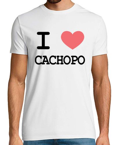 Camiseta Hombre Manga Corta Camiseta i heart cachopo laTostadora - latostadora.com - Modalova