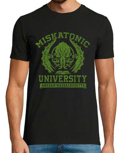 Camiseta Hombre Manga Corta universidad miskatonic de cthulhu laTostadora - latostadora.com - Modalova