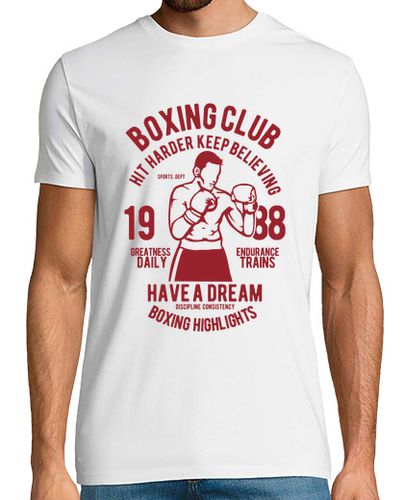 Camiseta Boxing Club - latostadora.com - Modalova