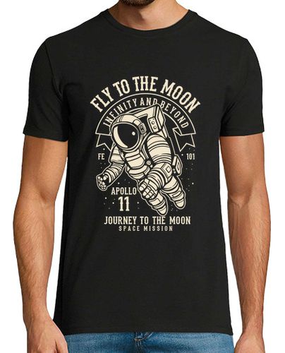Camiseta Fly to the Moon - latostadora.com - Modalova