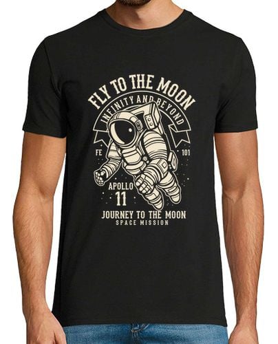 Camiseta Hombre Manga Corta Fly to the Moon laTostadora - latostadora.com - Modalova