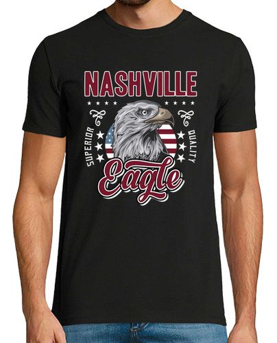 Camiseta Camiseta Retro Nashville Tennessee Aguila Americana - latostadora.com - Modalova