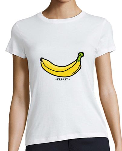 Camiseta mujer mujer - viernes plátano - latostadora.com - Modalova
