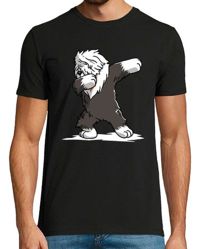 Camiseta Hombre Manga Corta Perro Bobtail DAB! laTostadora - latostadora.com - Modalova