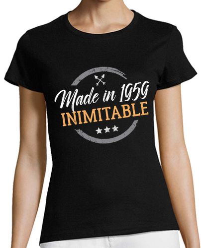 Camiseta mujer Made in 1959 Inimitable - latostadora.com - Modalova