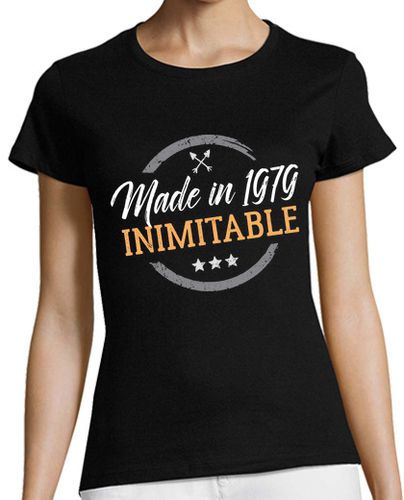 Camiseta mujer Made in 1979 Inimitable - latostadora.com - Modalova