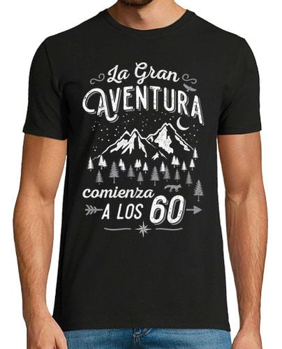 Camiseta Hombre Manga Corta La Gran Aventura comienza a los 60 laTostadora - latostadora.com - Modalova