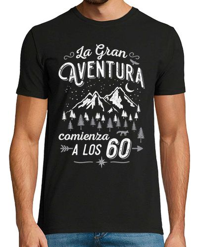 Camiseta La Gran Aventura comienza a los 60 - latostadora.com - Modalova