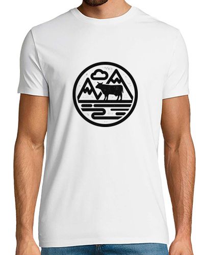 Camiseta vaca en libertad - montaña - latostadora.com - Modalova