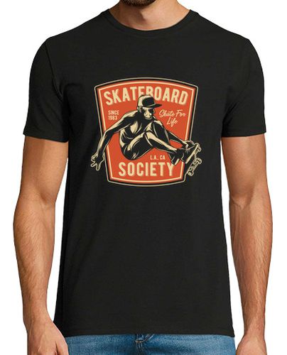 Camiseta Skateboard Society - latostadora.com - Modalova
