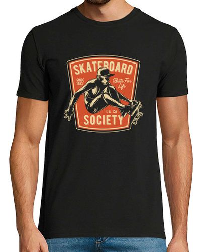 Camiseta Skateboard Society laTostadora - latostadora.com - Modalova