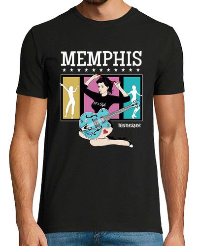 Camiseta Camiseta Pinup 1950s Rockabilly Memphis - latostadora.com - Modalova