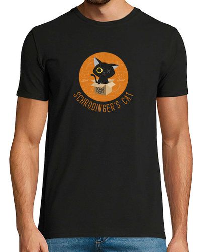 Camiseta Hombre Manga Corta schrodinger's cat - gato de schrodinger - big bang theory laTostadora - latostadora.com - Modalova