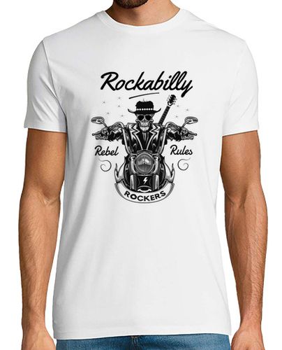 Camiseta Camiseta Música Bikers Calaveras Rockers - latostadora.com - Modalova