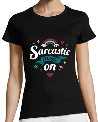 Camiseta mujer Modo sarcastico activado! - latostadora.com - Modalova