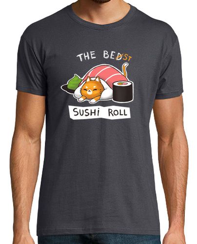 Camiseta Sushi bed - Lazy cat - Sleep all day - latostadora.com - Modalova