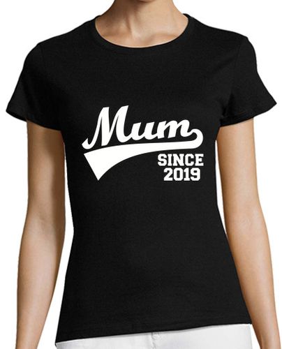 Camiseta mujer mamá desde 2019 - latostadora.com - Modalova