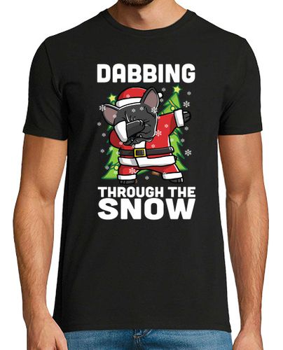 Camiseta Perro Bulldog Francés Dab Navidad - latostadora.com - Modalova