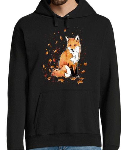 Sudadera Con Capucha Para Hombre Fox in the Night laTostadora - latostadora.com - Modalova