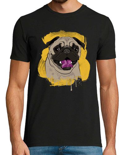 Camiseta Carlino perro feliz - latostadora.com - Modalova