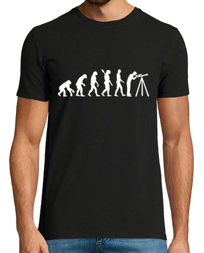 Camiseta Hombre Manga Corta evolución de la astronomía laTostadora - latostadora.com - Modalova