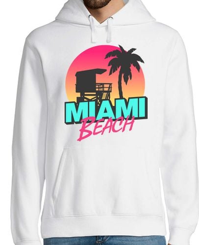 Sudadera Con Capucha Para Hombre playa de miami laTostadora - latostadora.com - Modalova