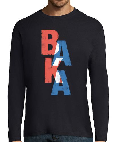 Camiseta Hombre Manga Larga baka palabra japonesa laTostadora - latostadora.com - Modalova