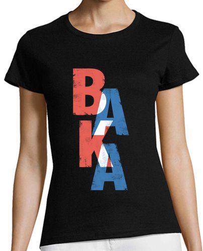 Camiseta mujer baka palabra japonesa - latostadora.com - Modalova