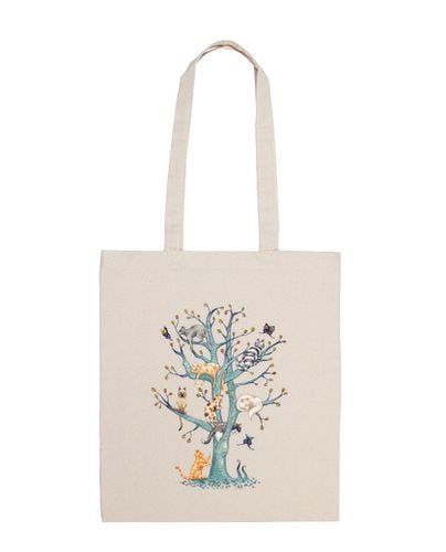 Bolsa De Tela The tree of cat life laTostadora - latostadora.com - Modalova