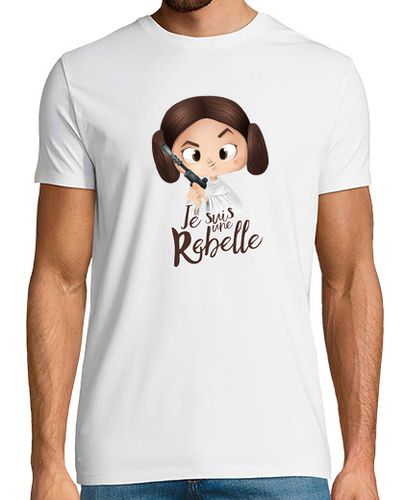 Camiseta Je suis une rebelle - latostadora.com - Modalova