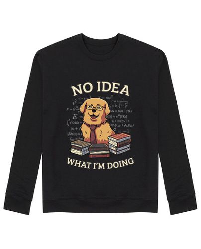 Sudadera Sin Capucha Unisex Golden Perro Científico Sudadera laTostadora - latostadora.com - Modalova