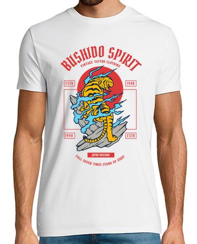 Camiseta Hombre Manga Corta Tiger Spirit laTostadora - latostadora.com - Modalova