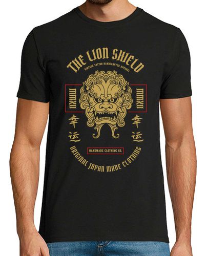 Camiseta Hombre Manga Corta The Lion Shield laTostadora - latostadora.com - Modalova