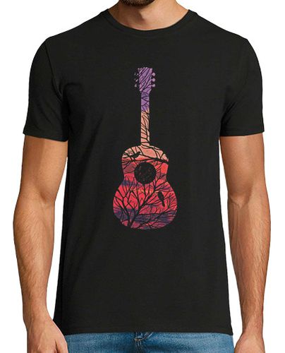 Camiseta arbol guitarra paisaje - latostadora.com - Modalova