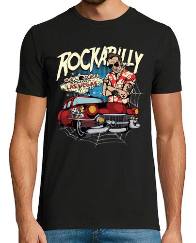 Camiseta Camiseta Rockabilly Rocker Vintage Hotrod - latostadora.com - Modalova
