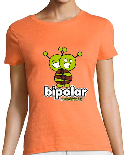 Camiseta mujer Yotambiensoy_bipolar - latostadora.com - Modalova