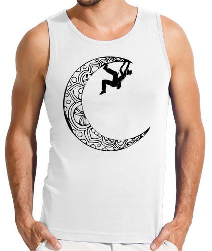 Camiseta Hombre Sin Mangas Escaladora en la luna laTostadora - latostadora.com - Modalova