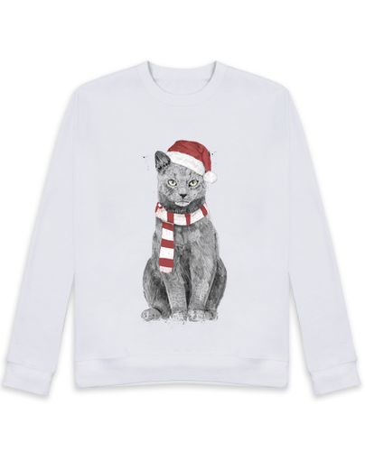 Sudadera Sin Capucha Unisex gato de navidad laTostadora - latostadora.com - Modalova