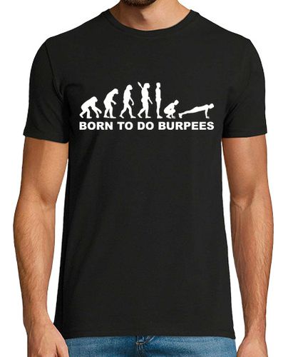 Camiseta Hombre Manga Corta evolución de burpees laTostadora - latostadora.com - Modalova