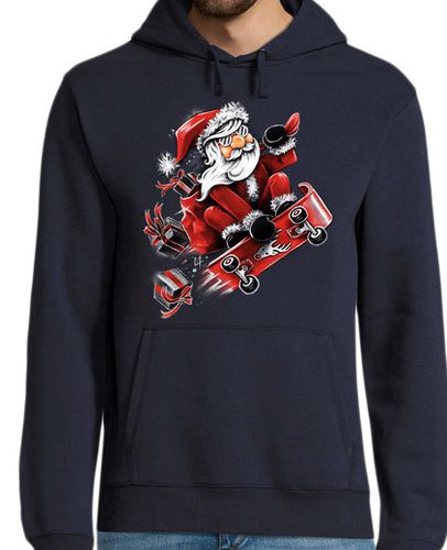 Sudadera Con Capucha Para Hombre patinaje de santa laTostadora - latostadora.com - Modalova