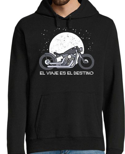 Sudadera Con Capucha Para Hombre El viaje es el destino laTostadora - latostadora.com - Modalova