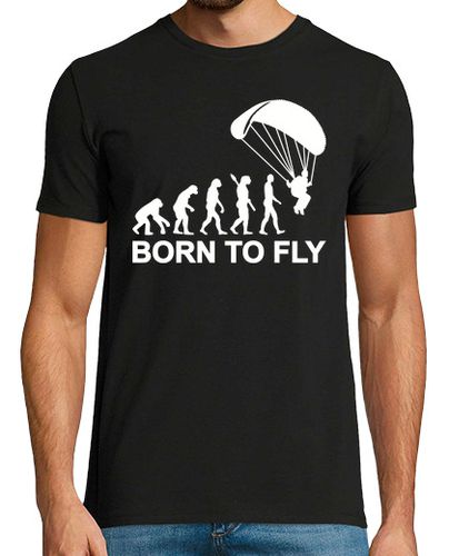 Camiseta la evolución del salto en paracaídas - latostadora.com - Modalova