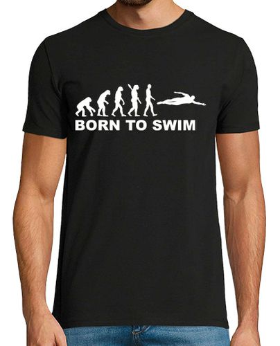 Camiseta evolución de la natación laTostadora - latostadora.com - Modalova