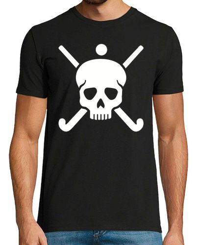 Camiseta cráneo de hockey sobre césped - latostadora.com - Modalova