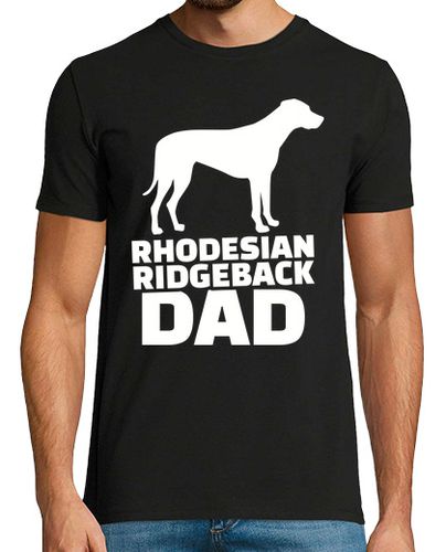 Camiseta Hombre Manga Corta papa de Rhodesian laTostadora - latostadora.com - Modalova