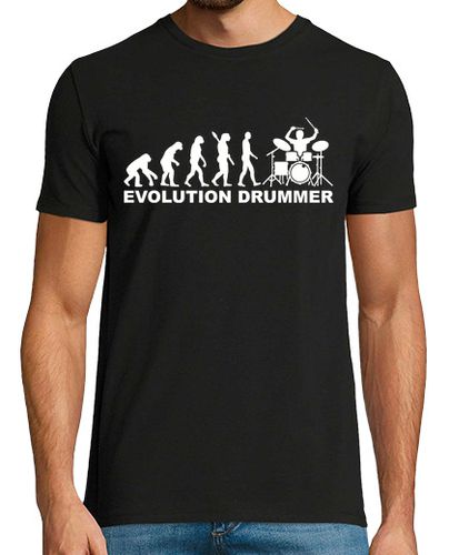 Camiseta evolución del baterista - latostadora.com - Modalova
