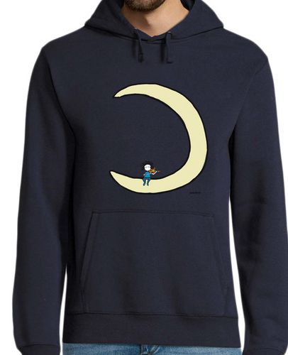 Sudadera Con Capucha Para Hombre Moon and violin laTostadora - latostadora.com - Modalova