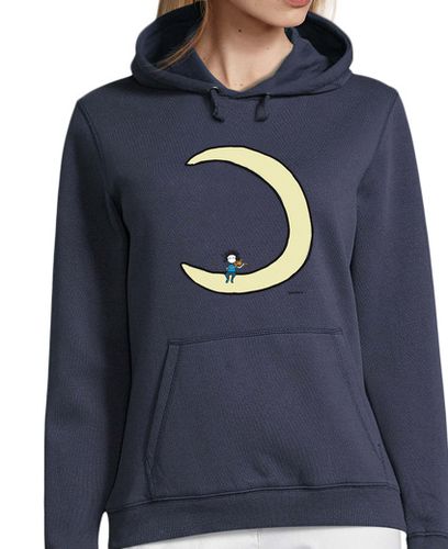 Sudadera Con Capucha Para Mujer Moon and violin laTostadora - latostadora.com - Modalova