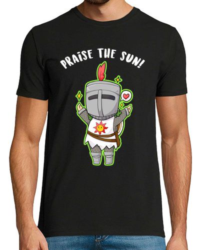 Camiseta Chibi Solaire - Dark Souls laTostadora - latostadora.com - Modalova