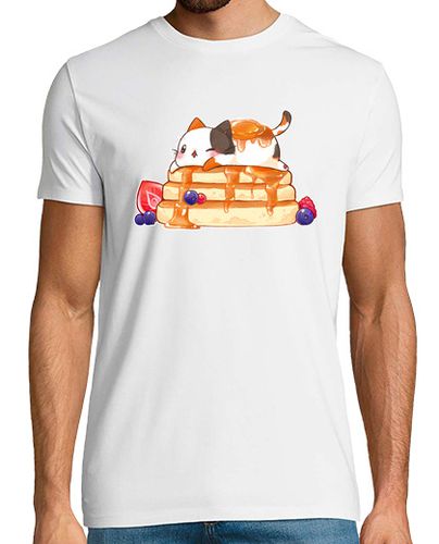 Camiseta Pancake Cat - latostadora.com - Modalova